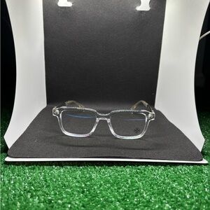 Chrome Hearts Transparent Frame Glasses